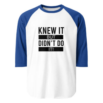 Raglan 3/4 Sleeve Shirt