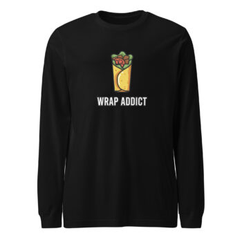 Wrap Addict Long Sleeve Tee Shirt