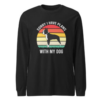 Puppy Plans Long Sleeve Tee Shirt