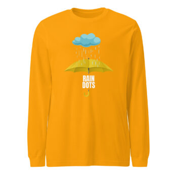 Rain Dots Long Sleeve Tee Shirt