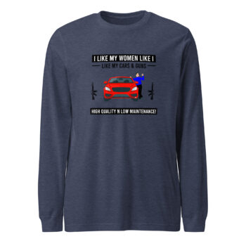 Guns, Girls, & Cars Long Sleeve Tee Shirt