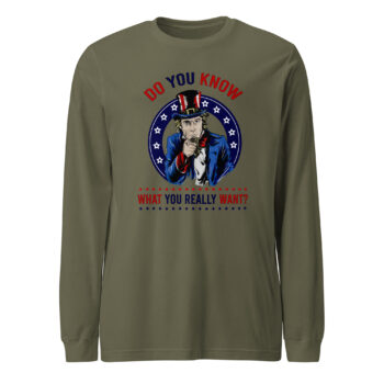 Do You Know? Long Sleeve Tee Shirt