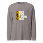 How It Works Long Sleeve Tee Shirt