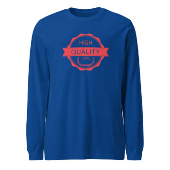 100% Long Sleeve Tee Shirt
