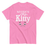 New Where's My Kitty Classic Tee Shirt