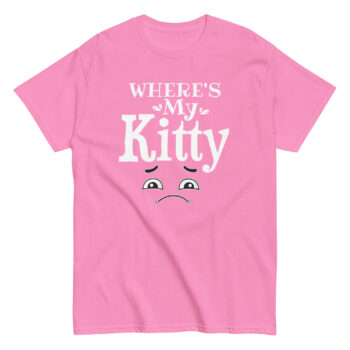 New Where's My Kitty Classic Tee Shirt