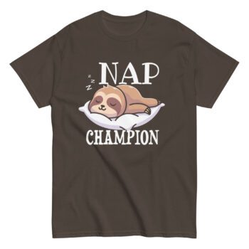New Nap Champion Classic Tee Shirt