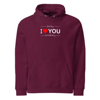 Just Say It And Walk Away Raglan Hoodie