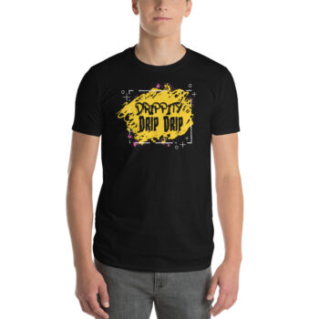 Dripity Drip Drip Short-Sleeve Heavy Weight Tee Shirt
