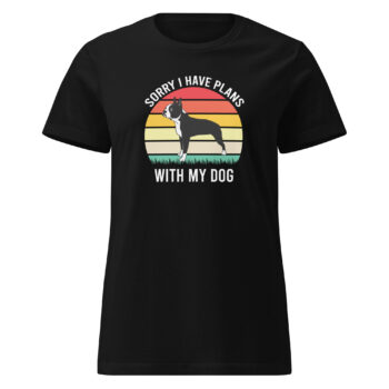 Sorry I Have Plans Women’s Soft Style Semi Contoured Tee Shirt