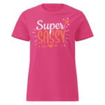 Super Sassy Soft Style Semi Contoured Tee Shirt