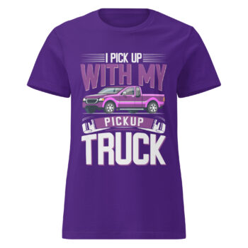 Pick Up Truck Soft Style Semi Contoured Tee Shirt