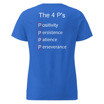 The 4 P's Women’s Soft Style Semi Contoured Tee Shirt