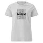 Resilient Women’s Soft Style Semi Contoured Tee Shirt