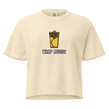 Women’s Wrap Addict  Heavyweight Mid Length Tee Shirt