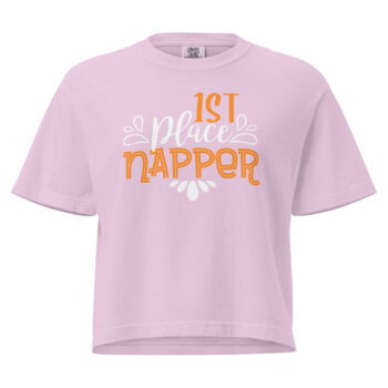 Women’s 1st Place Napper Heavyweight Mid Length Tee Shirt