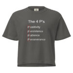 Women’s The 4 P's Heavyweight Mid Length Tee Shirt