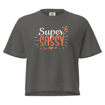 Women’s Super Sassy Heavyweight Mid Length Tee Shirt