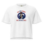 Women’s Do You Know Heavyweight Mid Length Tee Shirt