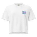 Women’s Love Hate Heavyweight Mid Length Tee Shirt