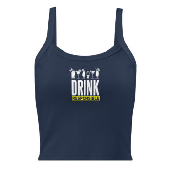 Women’s Drink Responsible Micro-Rib Tank Top